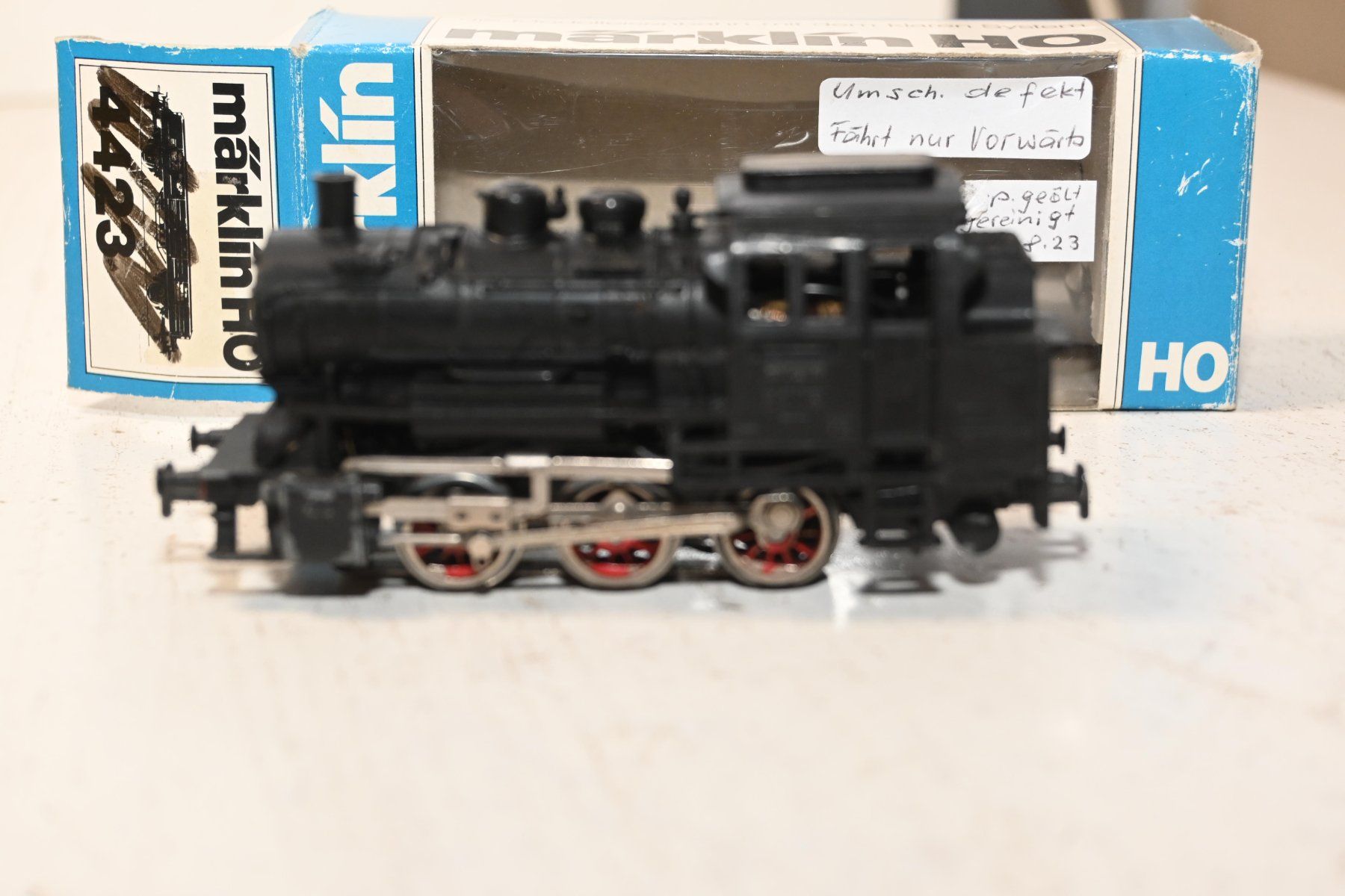 Märklin Modellini di ferrovie: Märklin Dampflok H0/AC läuft – Usato da Laupen ZH venduto da Zmoewe 3