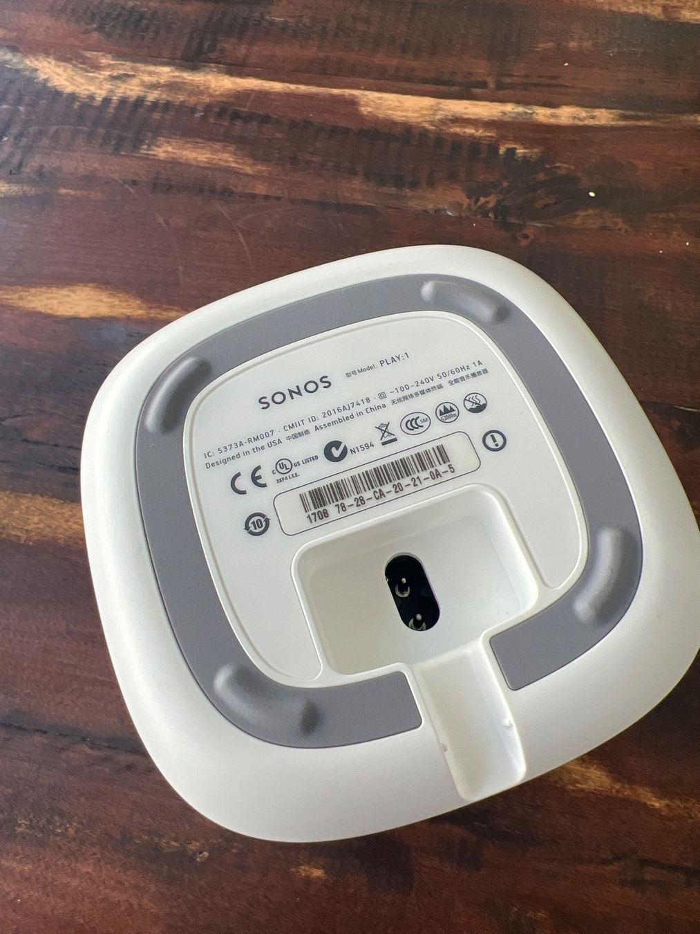 Sonos Lautsprecher: Sonos Play:1 Weiss – Gebraucht aus Kaisten von  3