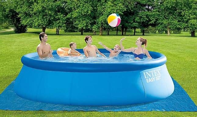 Intex Piscines: Intex Pool Easy Set 457 x 122 cm Rund – Neuf (Voir description) à Lengnau BE par den_wp8z 1