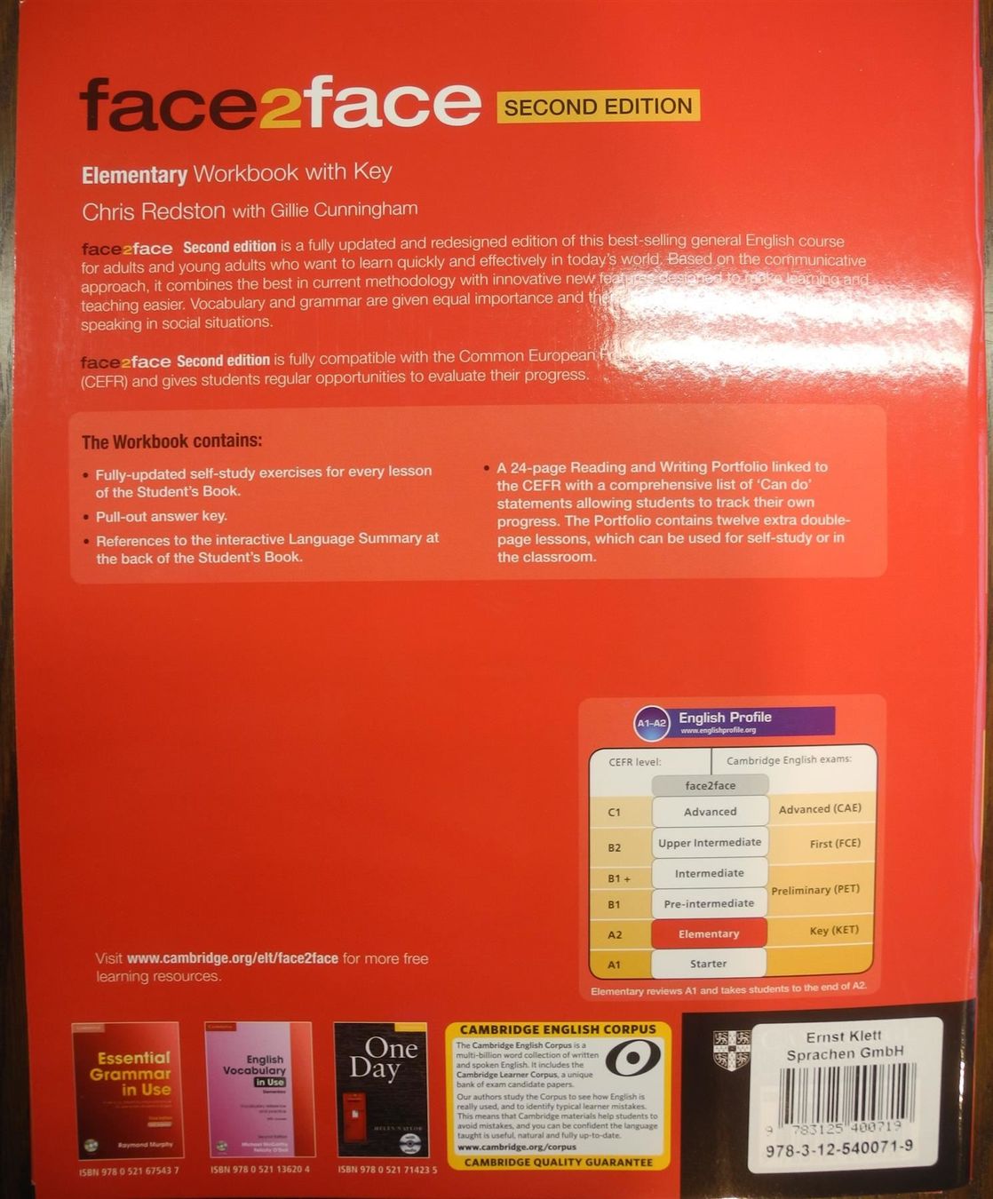 Bücher: face2face Elementary Workbook A1 - A2 – Neu (gemäss Beschreibung) aus Kottwil von Crazyrolf 2