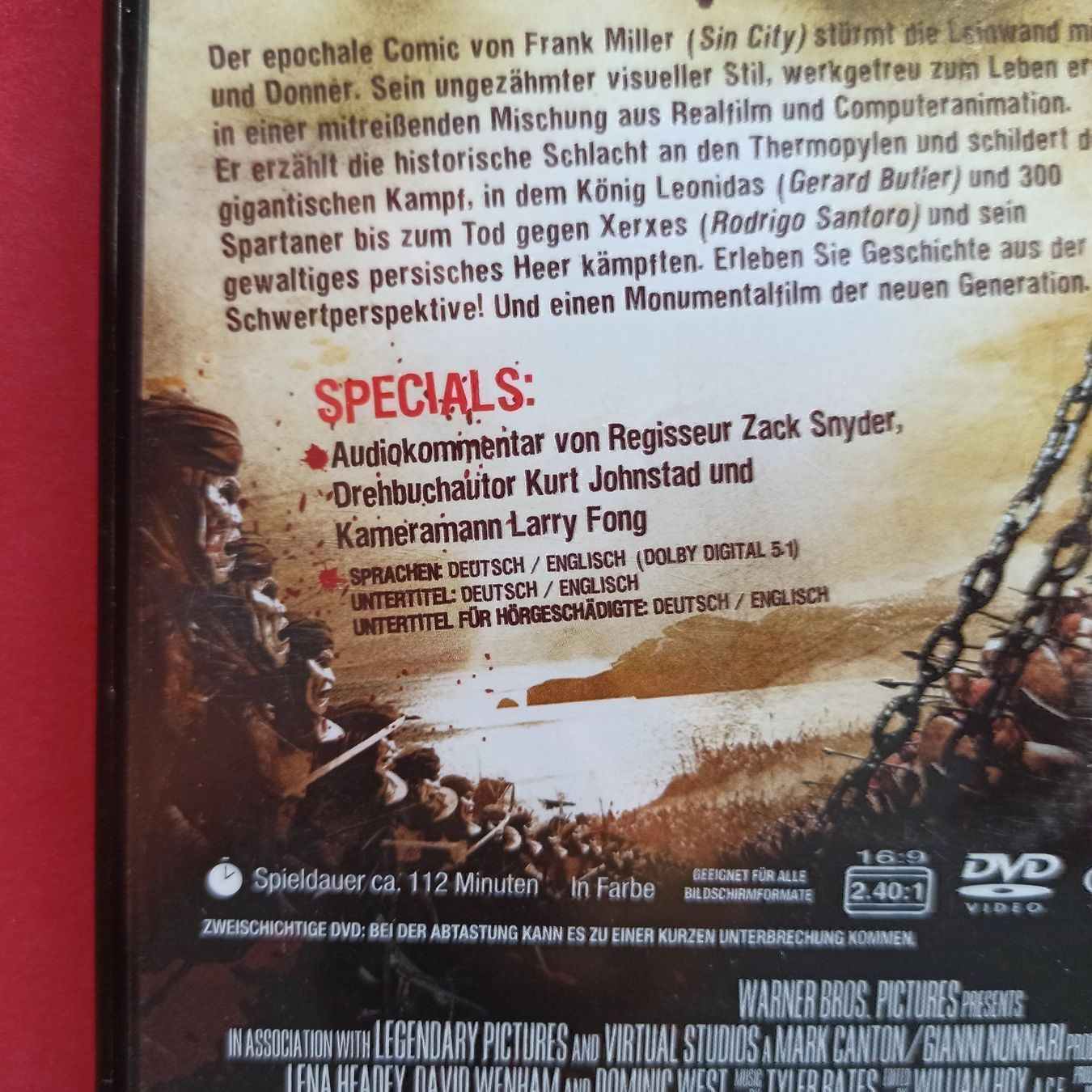 Tutti i DVDs: 300 – Usato da Dübendorf venduto da kb86_MOVIE 2