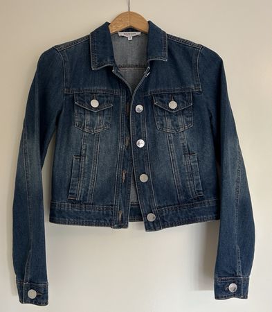 Veste courte en jean Morgan taille 36