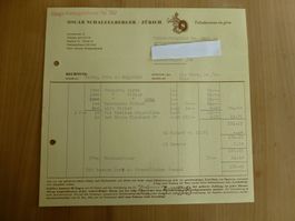Zürich, Oscar Schaufelberger Tabakwaren 1958