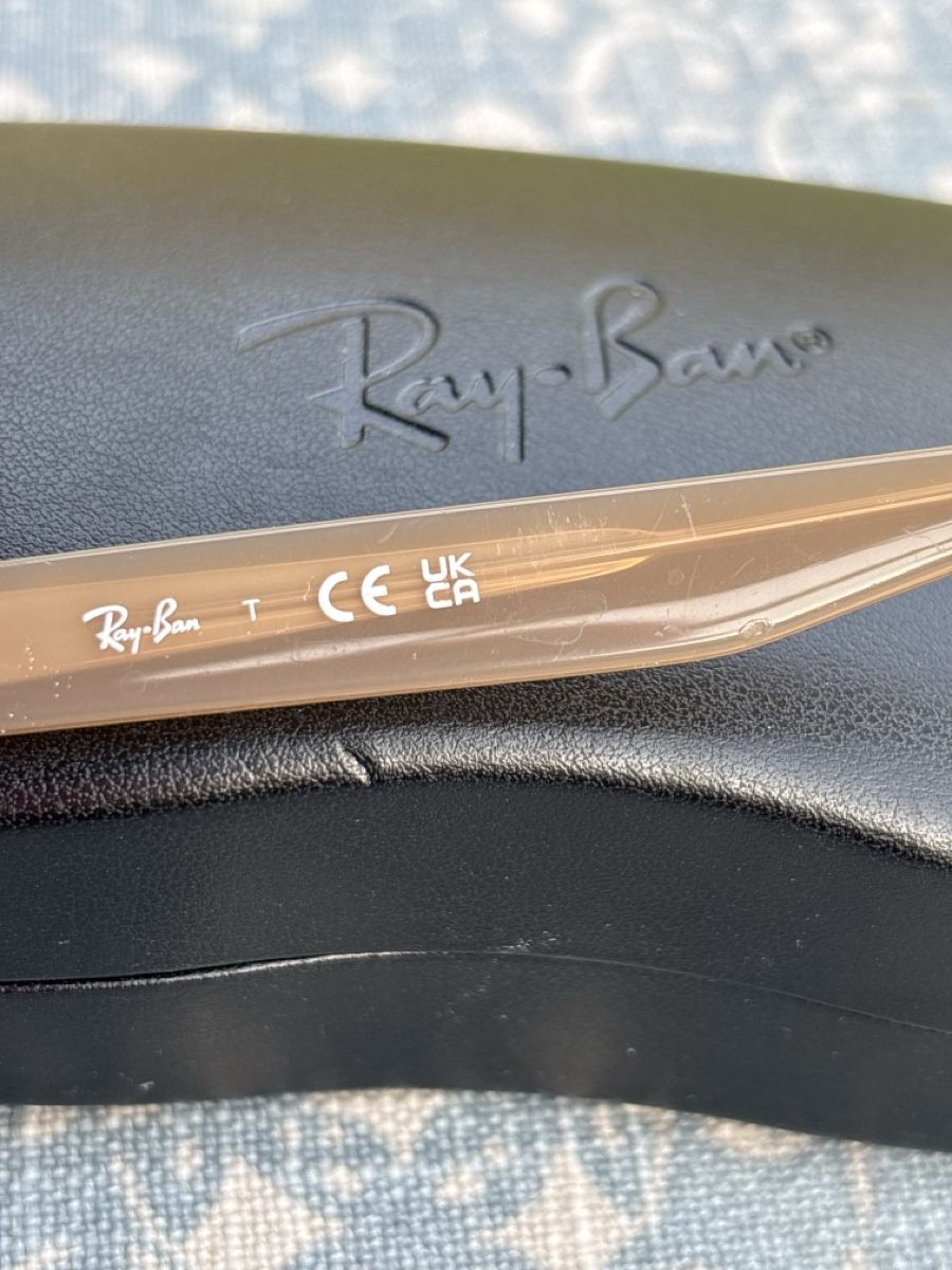 Ray-Ban Occhiali & Lenti: Lunettes de soleil Ray-Ban Beige – Usato da Chêne-Bougeries venduto da Bambideluxe 2