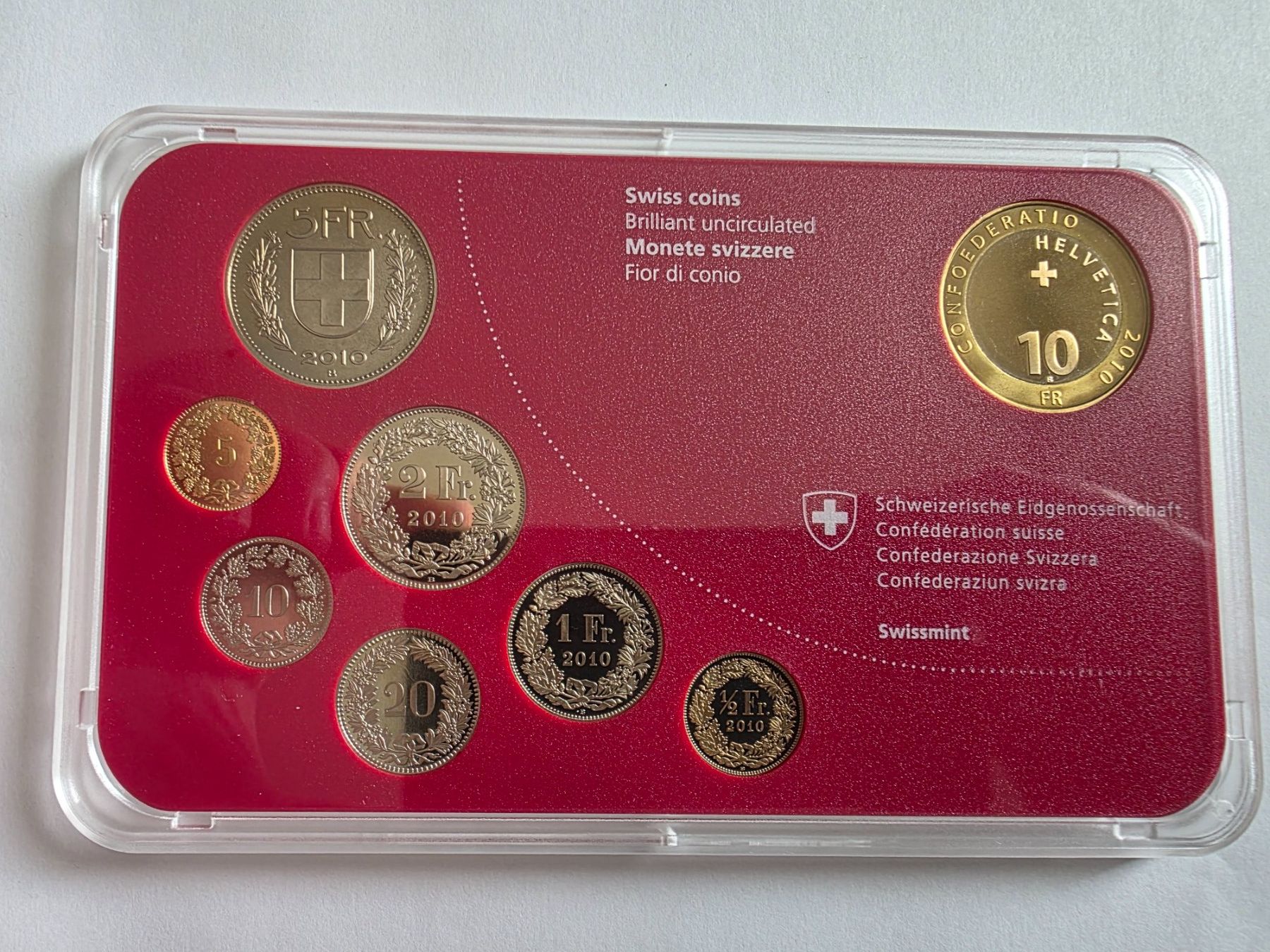 Tutti le monete: Jeux de monnaies 2010 F.d.c. – Nuovo e nell'imballaggio originale da Concise venduto da coolinvest 1