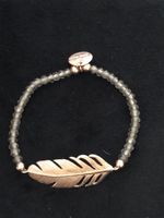 Gold Sterling Silber 925 Armband mit Rauchquarz Gomi