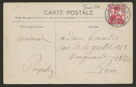 SCHWEIZ, 1910 Ansichtskarte von Genève