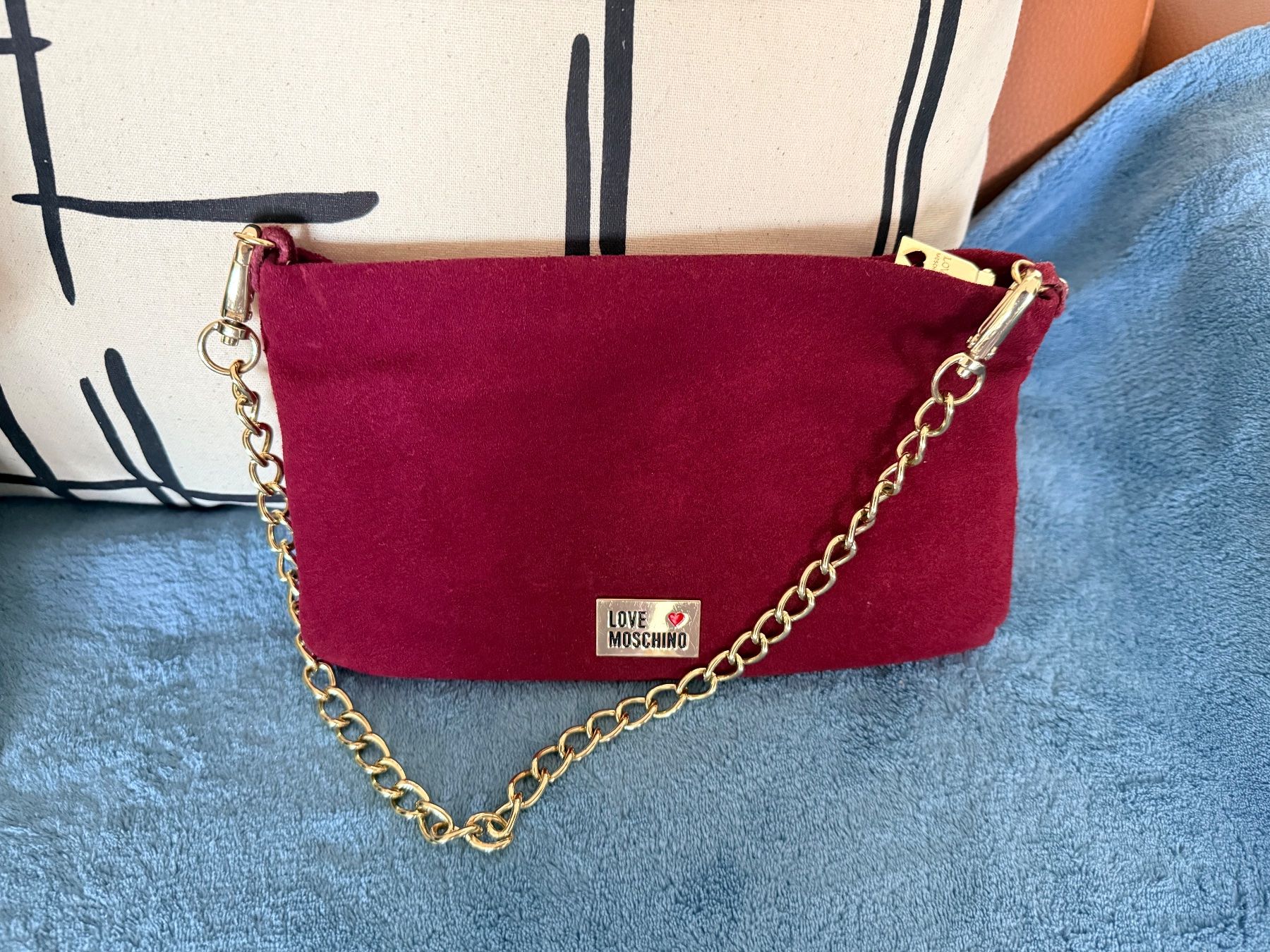 Moschino Borse da donna: Moschino Suede Leather  Tasche – Usato da zürich venduto da Fairywinkle 1