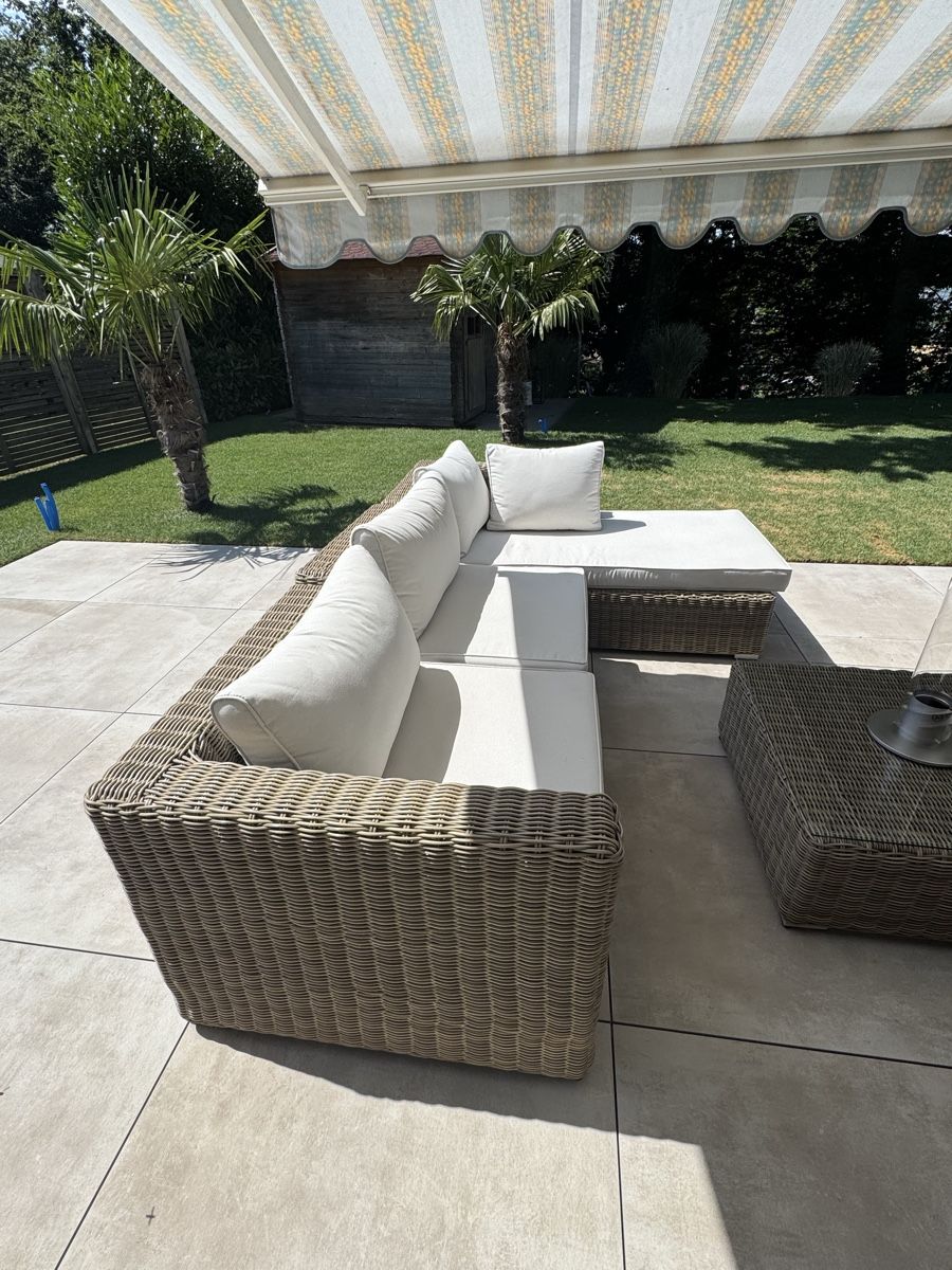 Divani: Rattanlounge (hochwertig) – Nuovo (secondo la descrizione) da Däniken SO venduto da SC.pay 7