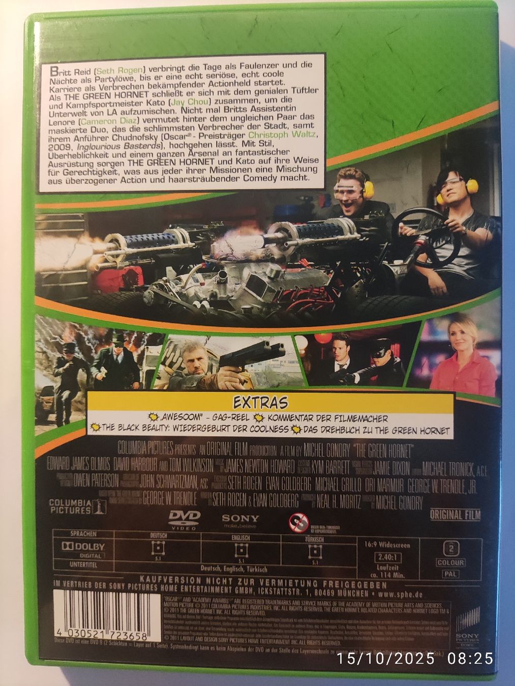 Tutti i DVDs: The Green Hornet – Usato da Basel venduto da Alacant 1