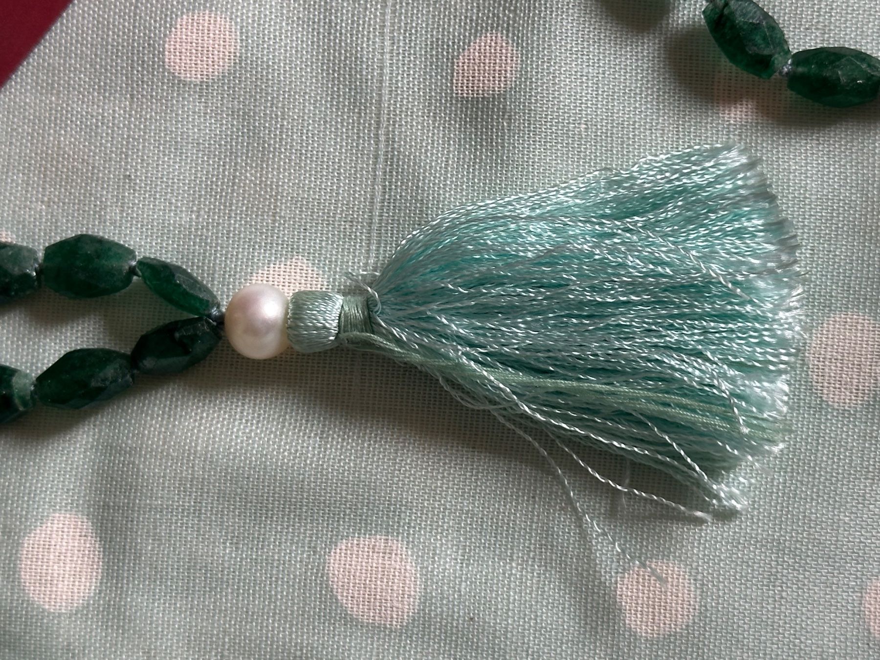 Ensoie Catenine: En Soie Jade/Silber Kette 110cm – Usato da Zürich venduto da Misomi 3