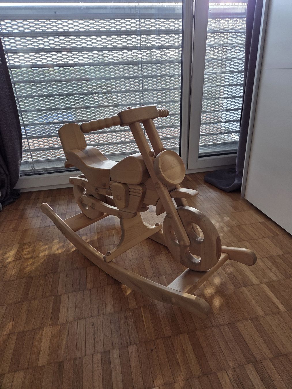 Altre altalene da giardino: Schaukel Motorrad aus Holz – Nuovo (secondo la descrizione) da Bassersdorf venduto da JoRoAx 6