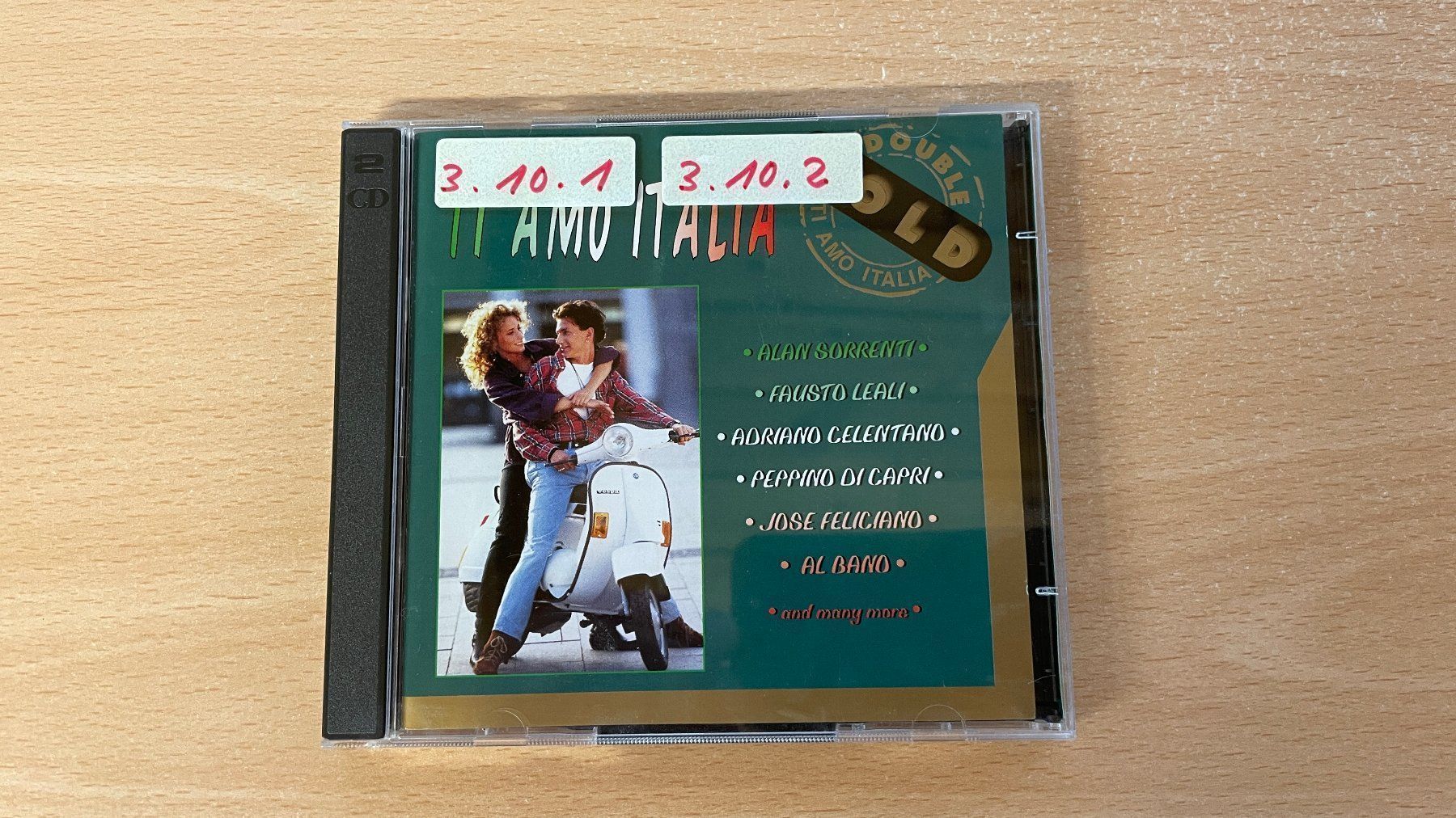 CD: TI AMO ITALIA (2CDs) - ok – Usato da Glattfelden venduto da cybermaxx