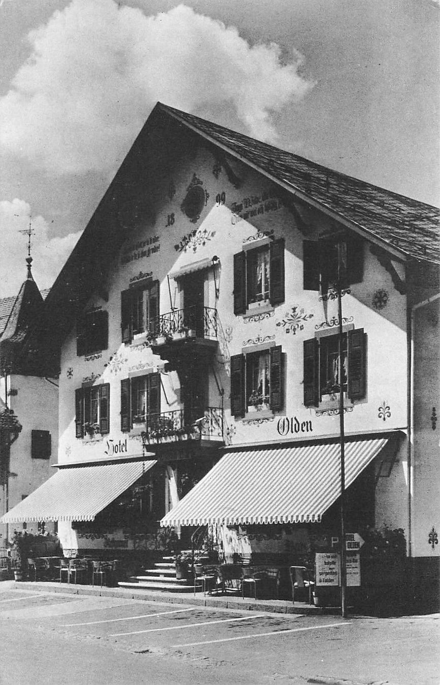 Cartoline postali: Hotel olden gstaad – Usato da Biasca venduto da Blenio71
