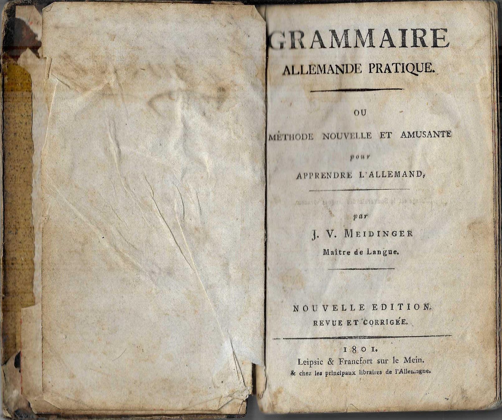 Libri: Grammaire Allemande Pratique 1801 – Usato da Flims - Dorf venduto da Stagediver
