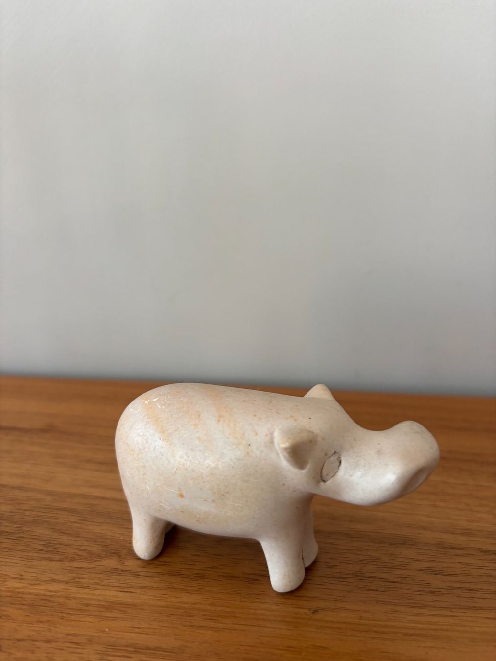 Figuren: Nilpferd aus Stein, NEU, ca. 9 cm x 5 cm – Neu (gemäss Beschreibung) aus Laax GR von wil_66wq