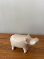Nilpferd aus Stein, NEU, ca. 9 cm x 5 cm