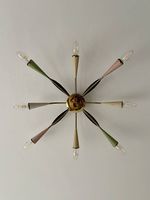 Decken-/Wandlampe, 8-armig, Ø77cm