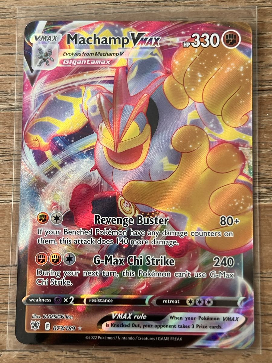 Pokémon Carte collezionabili: Machamp VMax #023 NM – Nuovo (secondo la descrizione) da Zollikon venduto da inf_l5jd