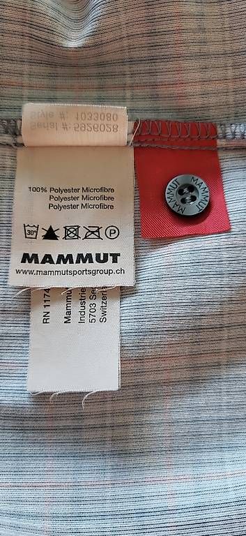 Camicie: MAMMUT Wanderhemd  – Usato da Zizers venduto da Roosi1 1