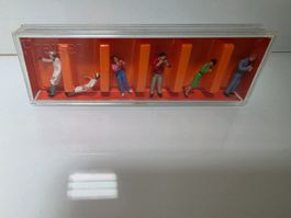 Preiser Figuren Am Verkaufswagen H0 1:87 Set 10109
