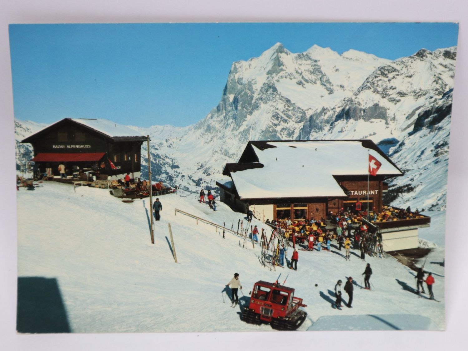 Cartes postales: AK Kleine Scheidegg Restaurant Eiger Nordwand Ansichtskarte – D'occasion à Eschenbach SG par Astalavista