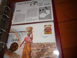 Münzbrief Sambia