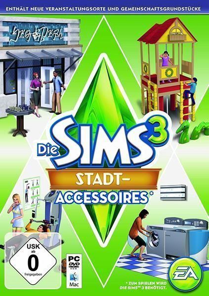 Giochi: Die Sims 3: Stadt-Accessoires (PC 2011, Nur EA App Key Code) – Nuovo (secondo la descrizione) da Bad Säckingen venduto da ms-spiele-keys