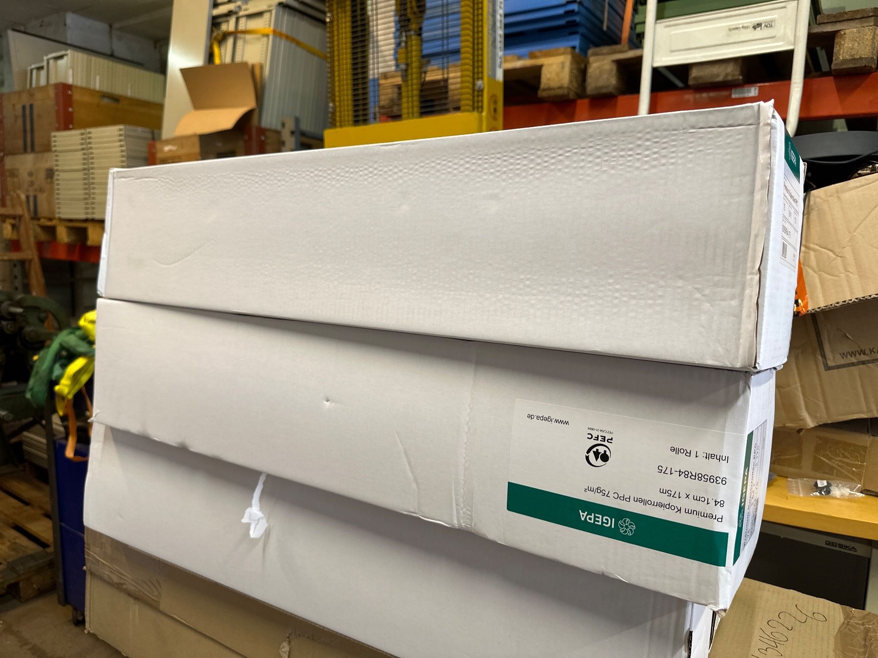 Carta: neue Premium Kopierrolle PPC für Plotter – Nuovo e nell'imballaggio originale da Necker venduto da liq24