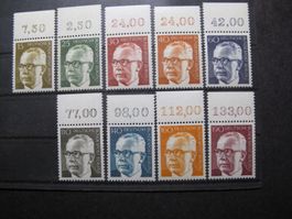 Berlin 1970 / 1973 Bundespresident Heine