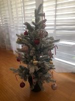 Christbaum künstlich, 1-jährig, sehr guter Zustand, 100 cm