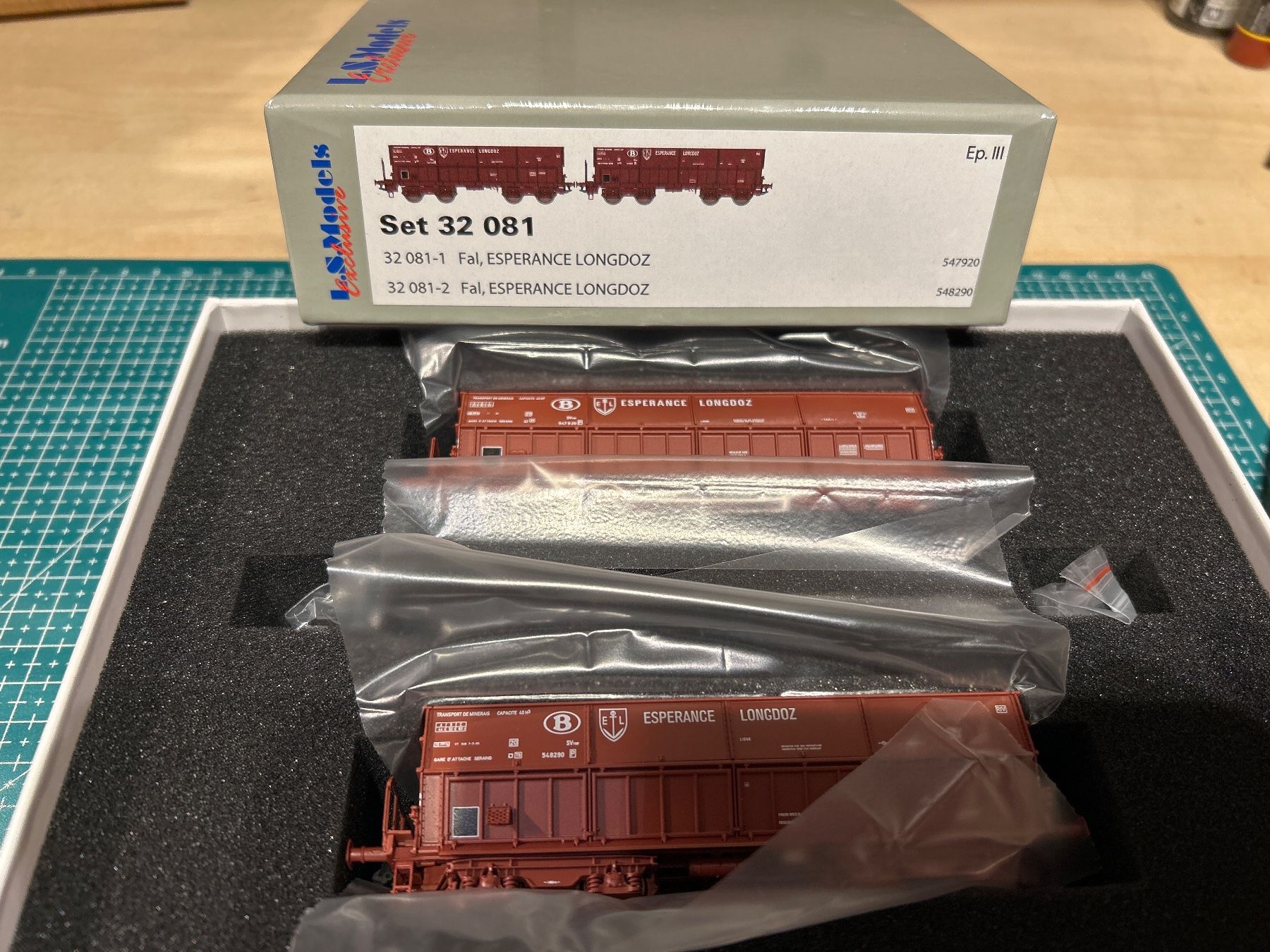 LS Models Trains électriques: L.S Models Set 32 081, SNCB Fal – Neuf avec emballage d'origine à Toffen par pog68
