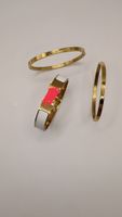 Lot de 3 bracelets en acier de haute qualité neuf 