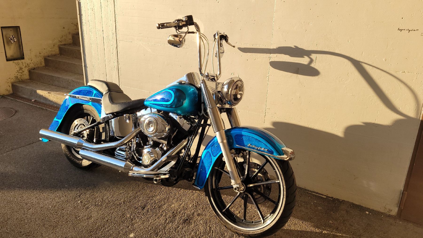 Chopper: Harley Davidson FLSTC Heritage – Usato da epautheyres venduto da sim_95sq