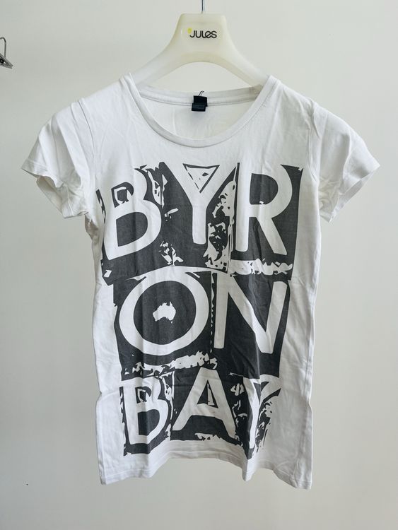 T-shirt: T-shirt d'été Byron Bay, taille XS, parfait pour la plage! – Usato da neuchatel venduto da Global.P