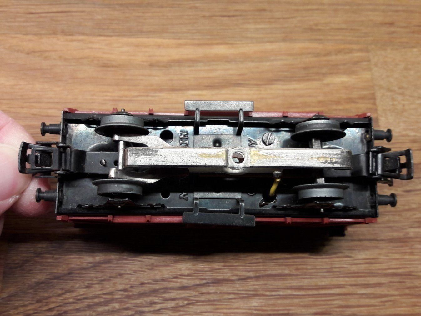 Märklin Modellini di ferrovie: Märklin HO AC : DB wagon "Gm 39" avec signal de queue – Usato da Buttes venduto da Cafe2005 9