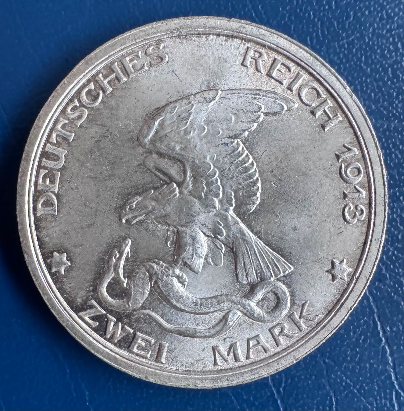 Alle Münzen: Deutsches Reich 2 Mark 1913 Silber – Gebraucht aus Ebikon von Dmasterx
