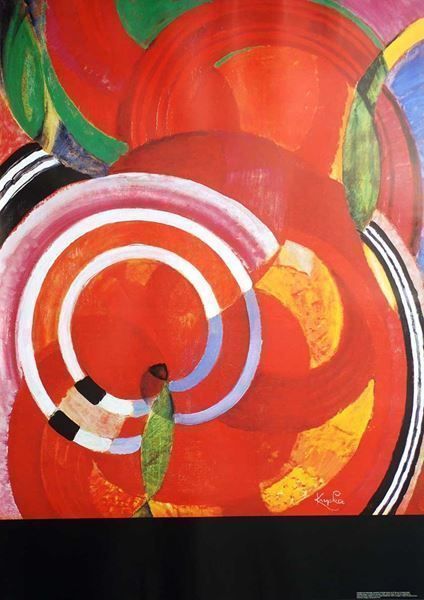 Poster & Bilder: Kupka Frantisek, La forme du vermillon – Neu (gemäss Beschreibung) aus Bern von Vintage-Art-Poster