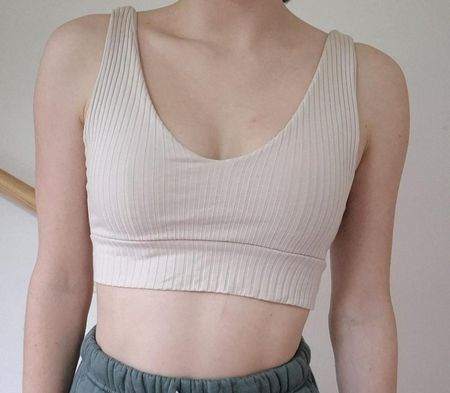 Beiges Crop Top