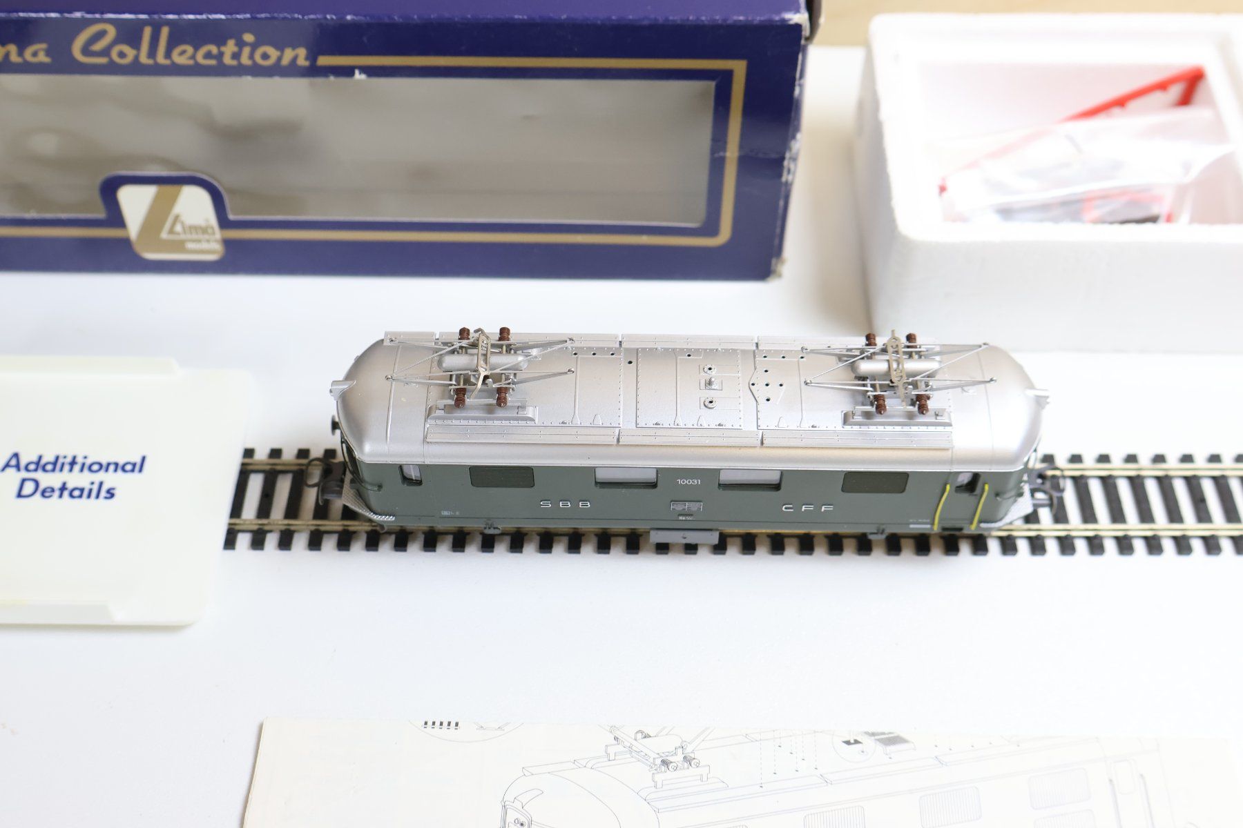 Lima Modellini di ferrovie: Lima Collection SBB Re 4/4 E-Lok - 208444 - H0 – Usato da Winterthur venduto da Monstera 6