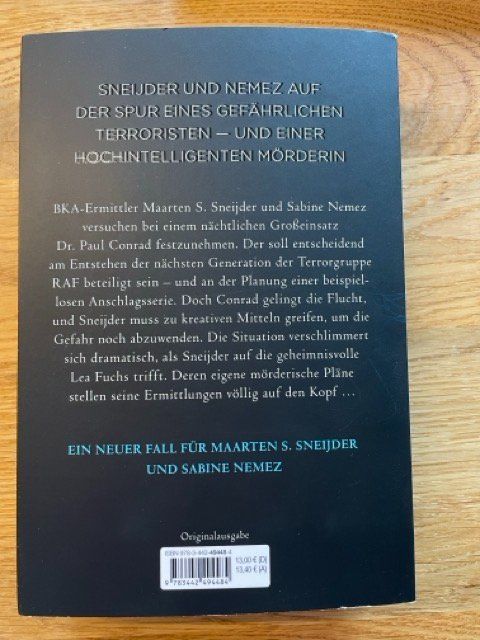 Libri: Buch: Todesspur – Usato da Neerach venduto da mvette 1
