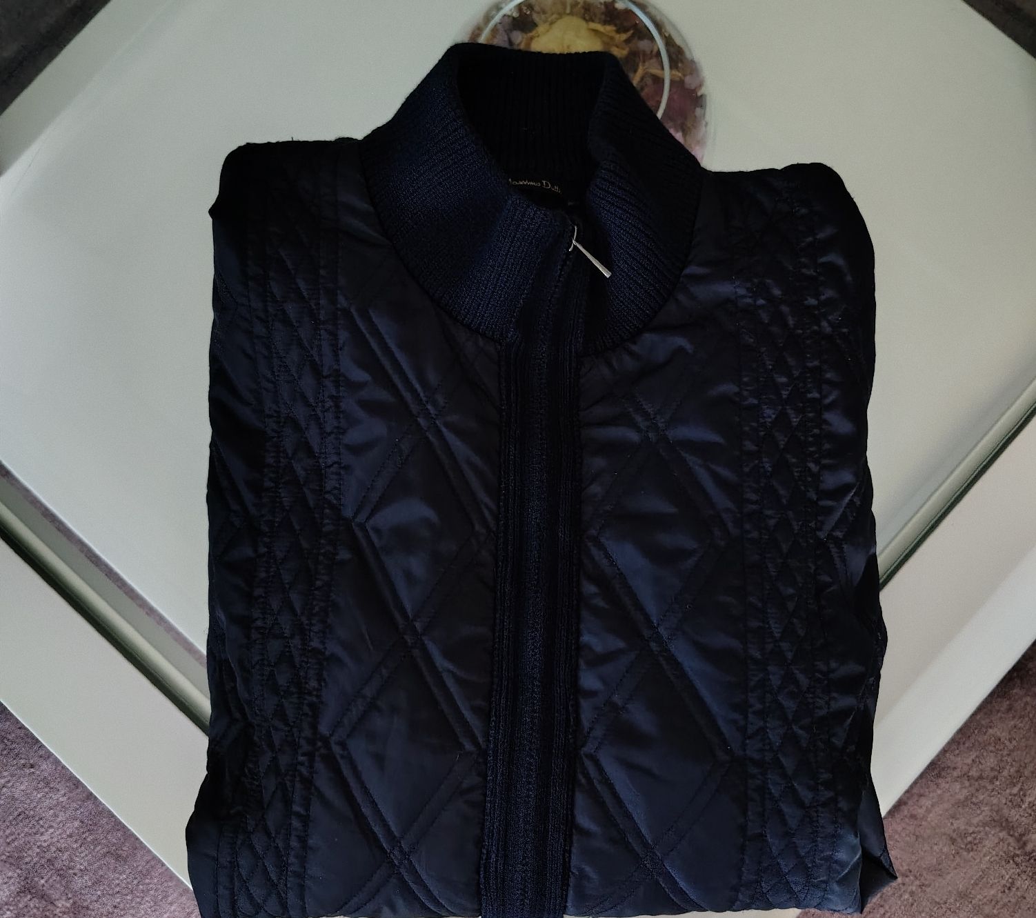 Massimo Dutti Giacche: Massimo Dutti Strick/Steppjacke gr.XL Seltengebraucht – Usato da Stäfa venduto da krp54