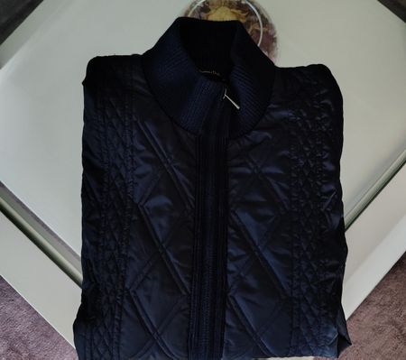 Massimo Dutti Strick/Steppjacke gr.XL Seltengebraucht