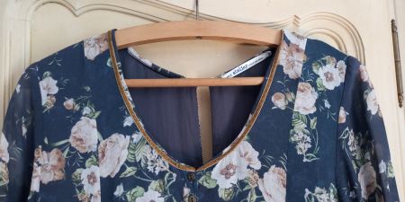 Wie NEU Nile verspieltes Kleid Tunika Blumenmuster XS S