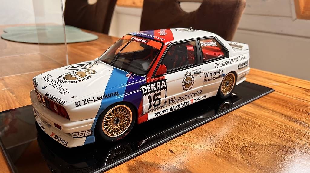 BMW Modellini d'auto: 1:12 Ottomobile BMW M3 E30 DTM – Usato da Rüti b. Lyssach venduto da Mosracing