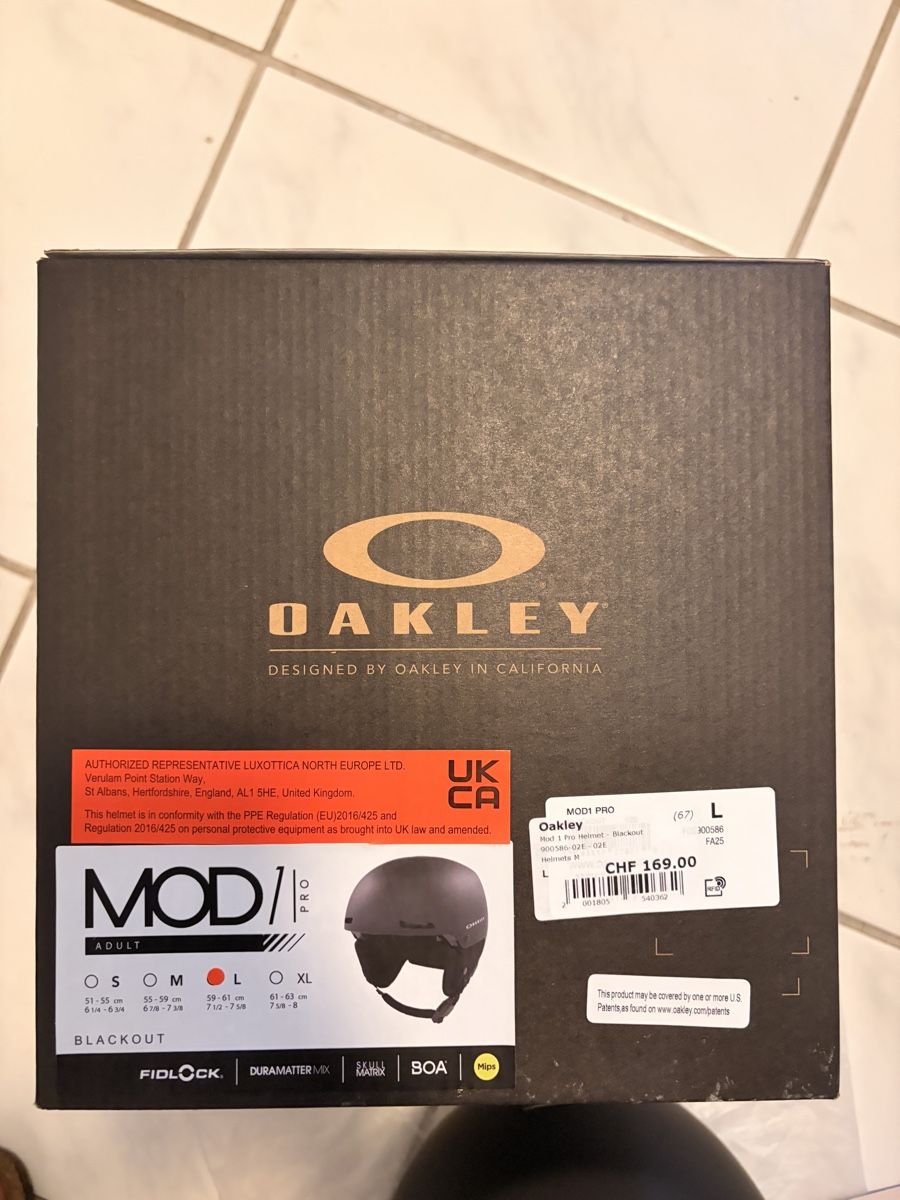 Oakley Helme: Oakley Mod1 Pro Helm - Neu, unbenutzt – Neu und originalverpackt aus Bern von jus_nkp7 3