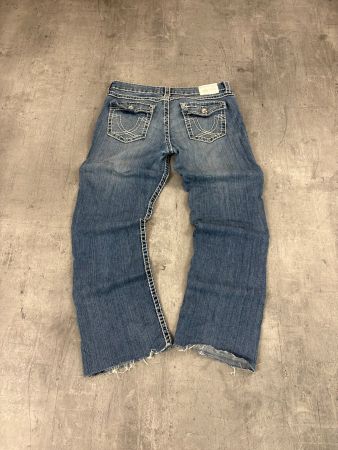 Vintage Miss Me Style Bootcut Low Waist Jeans (M)