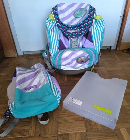 Ergobag Schulrucksack-Set inkl. Turnrucksack & Heftebox