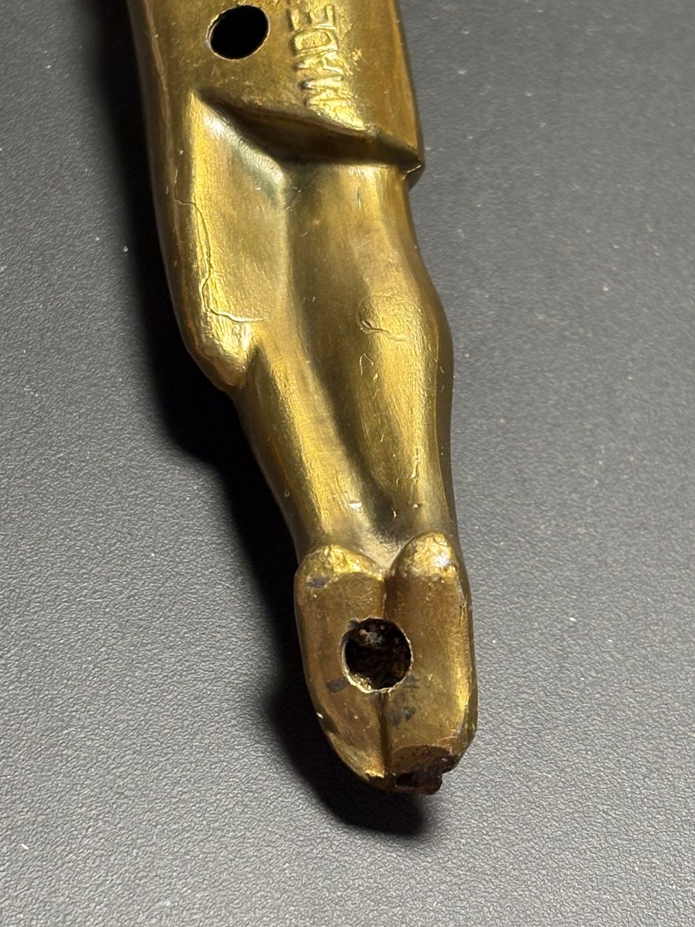 Statuette: Messing Figur 15 cm Lang – Usato da St. Peterzell venduto da verena40 3
