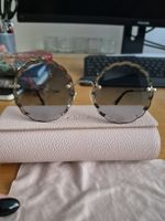 Chloé Sonnenbrille CH0047S 002 – Blau/Gold